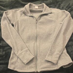 Old Navy Gray Full-Zip Jacket